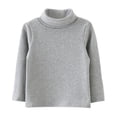 thumbnail image 1 of Toddle Girls Soft Cotton with Spandex Pullover Long Sleeve T-Shirt Turtleneck Tees for Girls (1-4 Years), 1 of 4