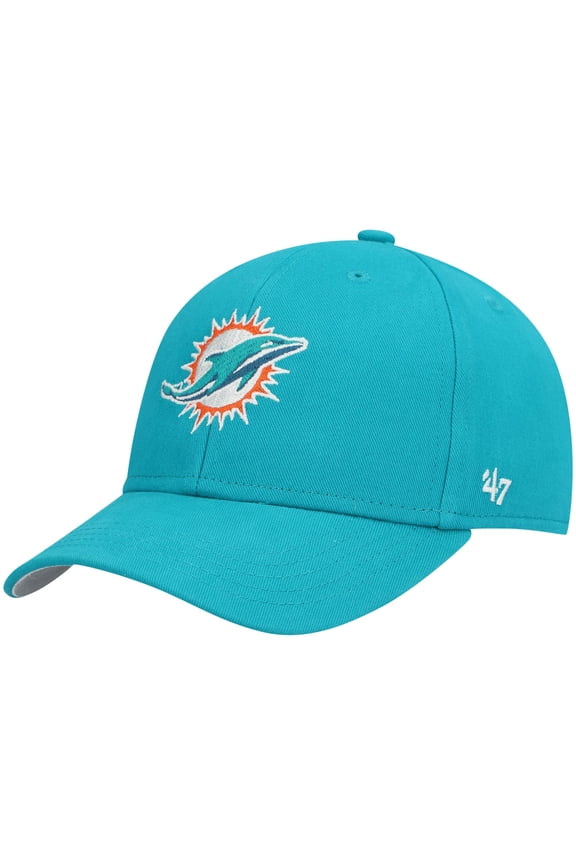 Toddler '47 Teal Miami Dolphins Basic MVP Adjustable Hat
