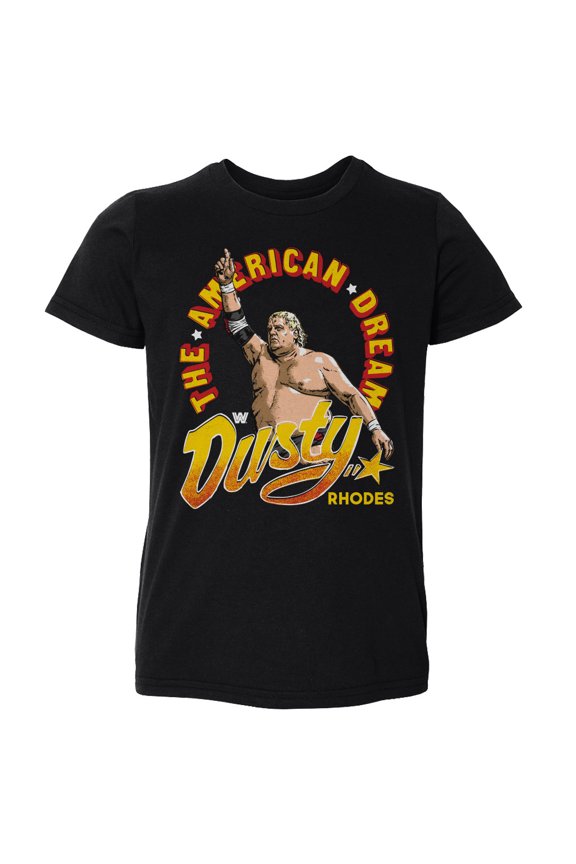Toddler-500 Level Black Dusty Rhodes T-Shirt