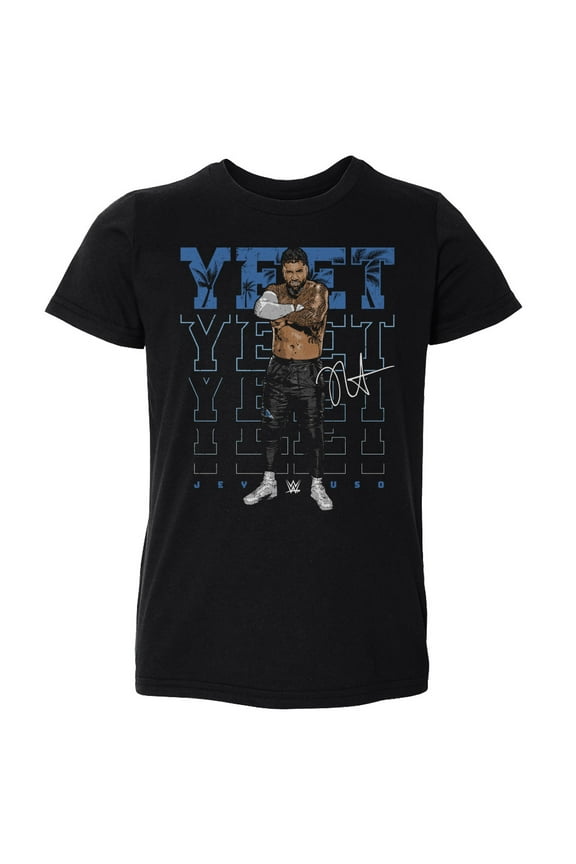 Toddler 500 Level Black Jey Uso Yeet T-Shirt