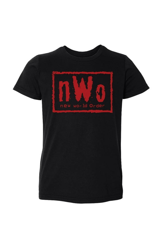 Toddler 500 Level Black nWo Red Logo T-Shirt