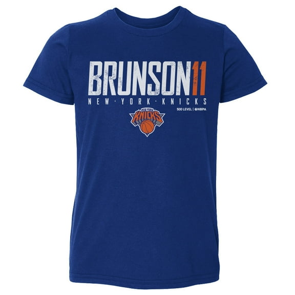 Toddler 500 Level Jalen Brunson Blue New York Knicks Elite T-Shirt