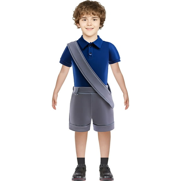 Toddler Alien Adventure Outfit Blue Cartoon Costume Set for Kids 2-7