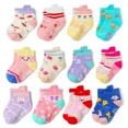 thumbnail image 1 of Toddler Ankle Socks With Grippers Non-Slip Low Cut Socks Kids Anti Slip Sticky Socks, 1 of 5