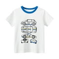 thumbnail image 1 of Toddler Baby Boy Casual Shirt Soft Cotton Driver 𝐑acing Race Car Graphic T-Shirt Tee Kid Short Sleeve Tops Clothes, 1 of 5