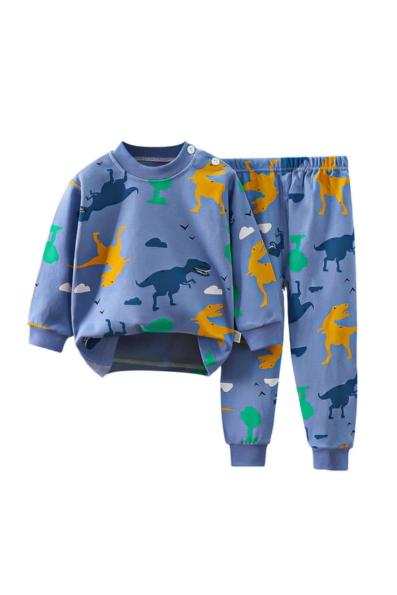 Toddler Baby Boy Clothes Color Block Sweatshirt Pullover Tops Jogger Pants 2Pcs Fall Winter Sweatsuit Outfit 12 18 24 M 1t 2t 3t 4t Pajamas & Dailywear Set(Blue,3-4 Years)
