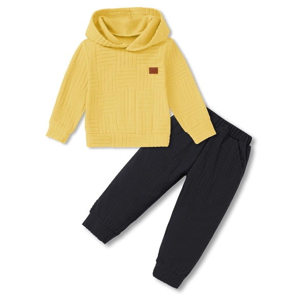 Toddler Baby Boy Clothes Long Sleeve Hoodie Sweatshirt   Pants Outfits 2PCS Fall Winter Sweatsuit Set 1-5T