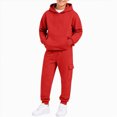thumbnail image 1 of Toddler Baby Boy Football Outfit Embroidery Sweatshirt Pants Infant Fall Outfits 3-4 Years, 1 of 6
