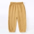 thumbnail image 1 of Toddler Baby Boy Girl Bloomers Children Cotton Linen Bloomers Casual Pants for 12M-7T, 1 of 5
