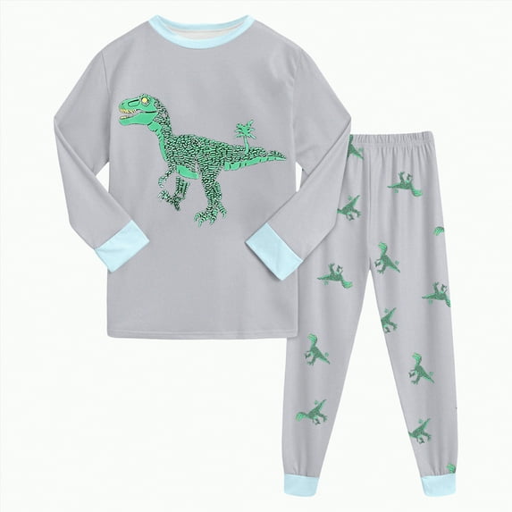 Toddler Baby Boy Girl Clothes Little Boys Fall/Winter Graphic Long Sleeve Elastic Waist 2T 3T 4T 5T Everyday Outfit Set 2Pcs