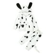 Toddler Baby Boy Girl Halloween Dalmatian Costume Long Sleeve Zipper