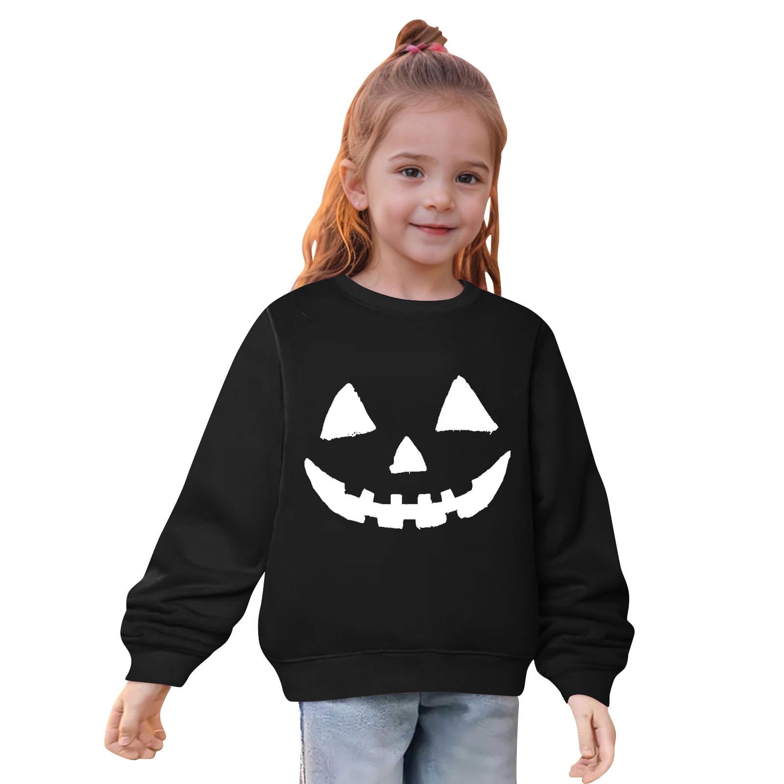 Toddler Baby Boy Girl Halloween Outfit Crewneck Sweatshirt Long Sleeve