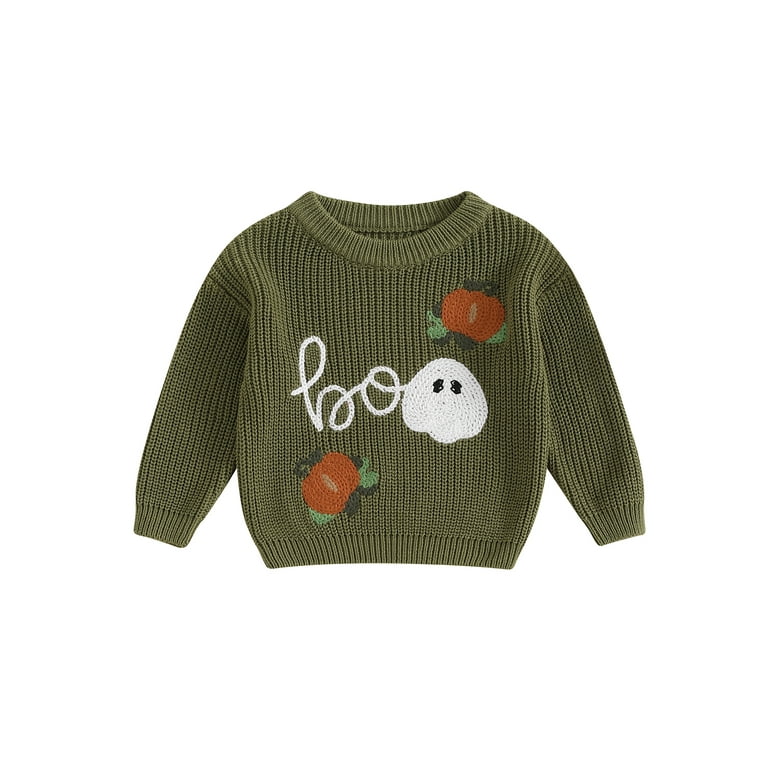 Pumpkin Long Sleeve Round Neck Sweatshirt Pumpkin Long Sleeve Round Neck Sweatshirt