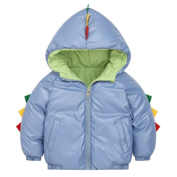 Toddler Baby Boy Girl Jacket Winter Shine Outerwear Outfit Puffer Coat 1-7Y