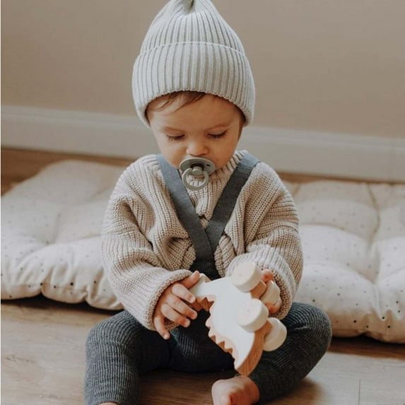 Toddler Baby Boy Girl Knit Sweater Crew Neck Long Sleeve Solid Color Pullover Top Oversized Sweatshirt Fall Winter Clothes Outfit For Little Big Kids 6T