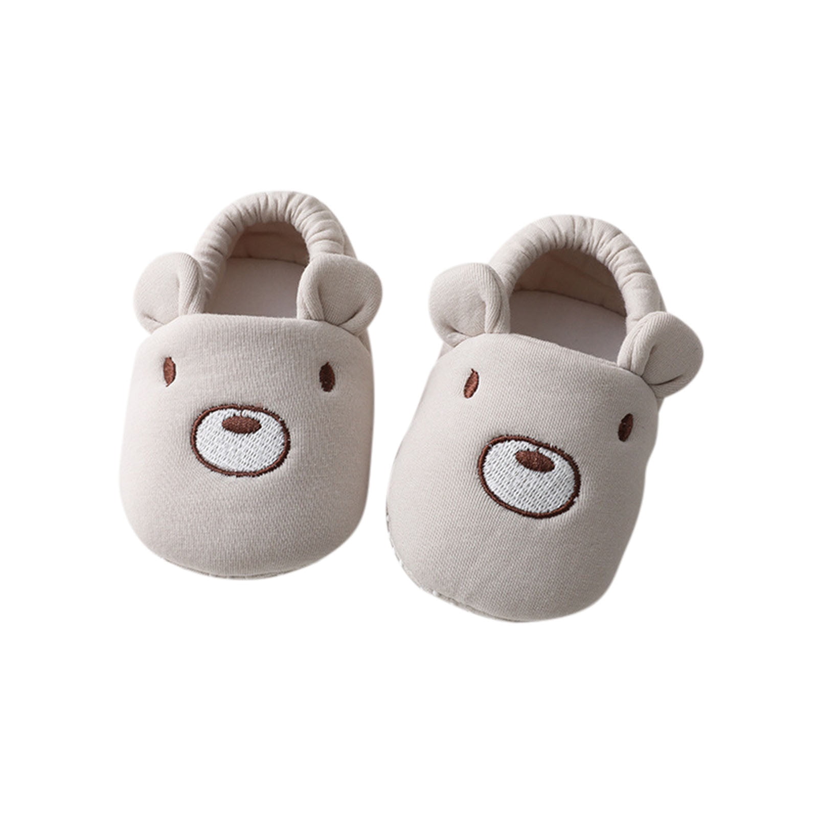 Toddler Baby Boy Girl Non- Cartoon First Walkers Prewalker Floor Socks ...