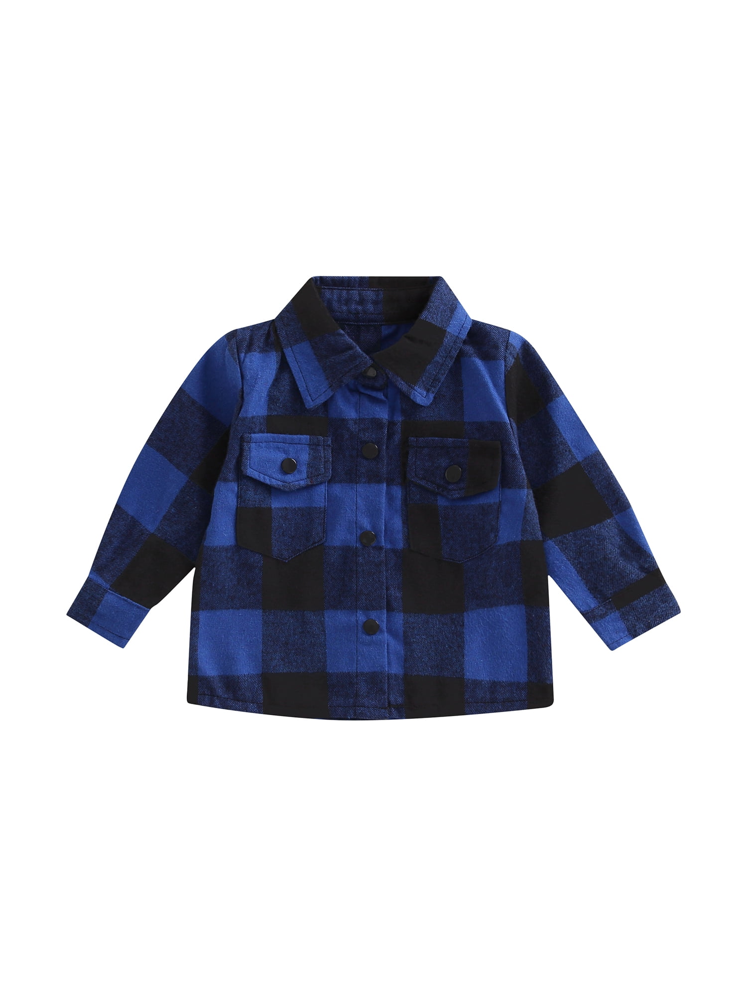 Licupiee Newborn Infant Boy Checkerboard Plaid Print Short Sleeve Button  Down Shirts Shorts Clothes Outfits 