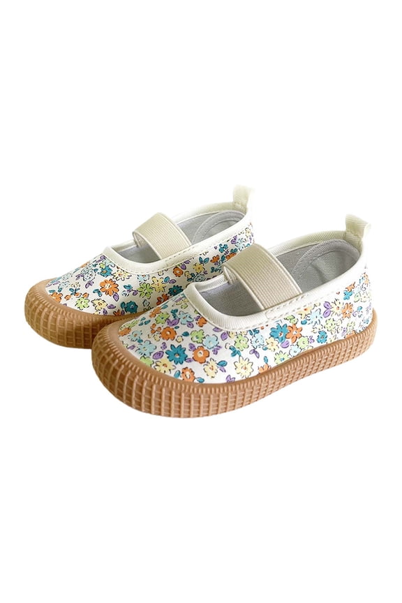 Toddler Baby Boy Girl Shoes Girls 4 Years Shoes Flat Shoes Bao Kids Shoes for Girls Size Head one Foot off Size 11 Girls Shoes Girl Canvas Shoes Baby Soft Sole Casual Shoes Simple Fashion Unisex