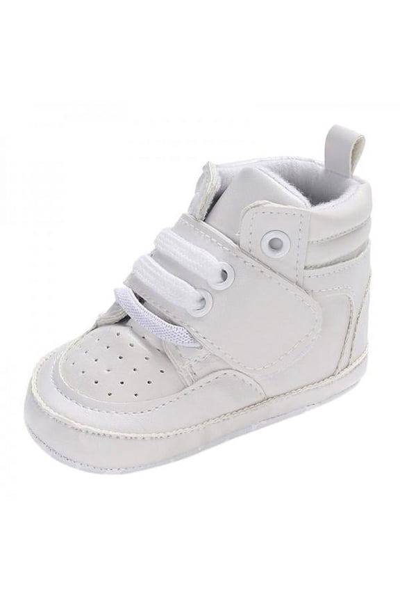 Toddler Baby Boy Girl Sofe Sole Crib Shoes Newborn Prewalker Sneakers 0-18M