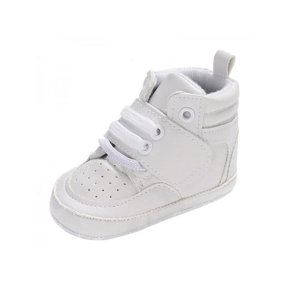 Toddler Baby Boy Girl Sofe Sole Crib Shoes Newborn Prewalker Sneakers 0-18M