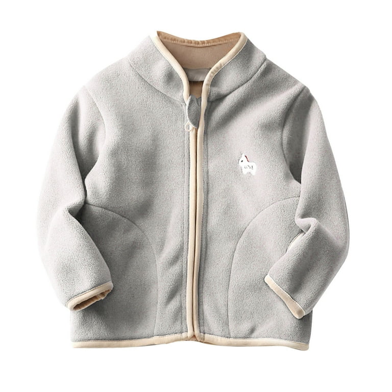 Fleece Jacket Baby Coats Walmart Toddler Baby Boy Girls Fleece