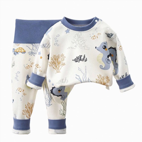Toddler Baby Boy Summer Clothes Letter Print Short Sleeve Shirt Tops and Shorts Set Summer Outfit 6-12Months