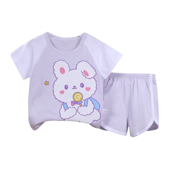 Toddler Baby Boy Summer Outfit Short Sleeve T Shirt Top Casual Shorts Set Clothes 6 12 18 24 Month, Size 12 Months