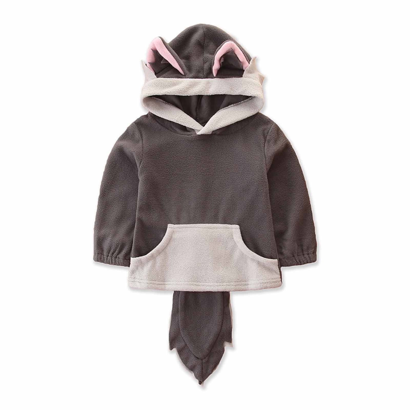 Girls store fox hoodie