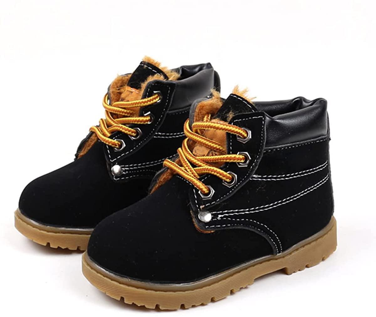 Toddler Baby Boys Girls Boots Kid Classic and Waterproof Hiking Outdoor Boots Rain Winter Snow Ankle Booties(Toddler/Little Kid)