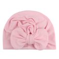 thumbnail image 1 of Toddler Baby Boys Girls Cap Solid Bowknot Elastics Turban Hat Baby Boy Toddler Hat Organic New Born Hats for Baby Baby Solid Caps 3 1 Mittens for Baby Boy Set Boy Baby Hat Baby Girl Winter Toddler, 1 of 3