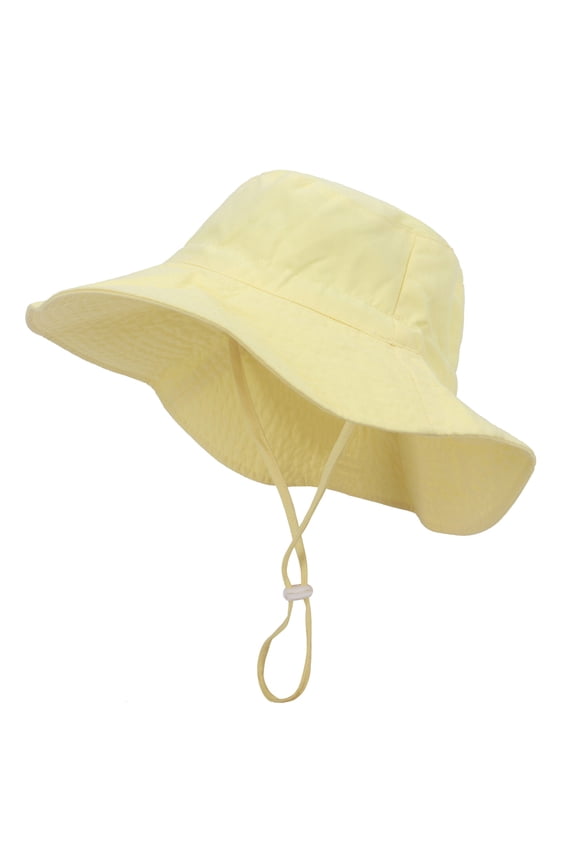 UPF 50+ Beach Baby Sun Hat Sun Protection Cute Wide Brim Summer Toddler Girl Boy Bucket Hats with Neck Flap