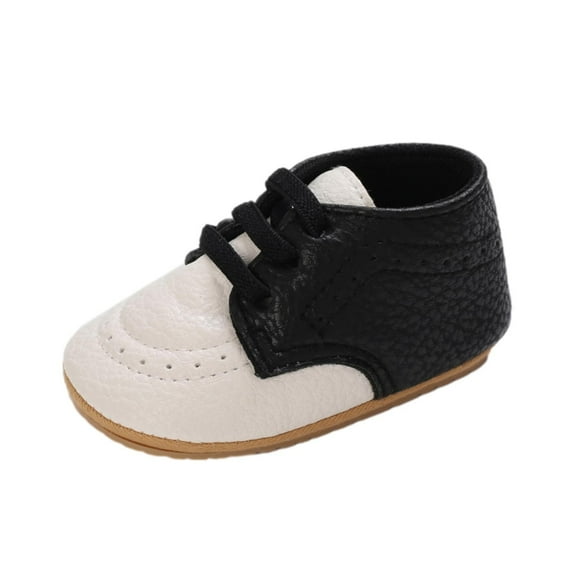 Toddler Baby Boys Girls High Tops Ankle Sneakers Soft Anti-Slip Sole Cotton Moccasins Infant Newborn Prewalker First Walking Crib Shoes