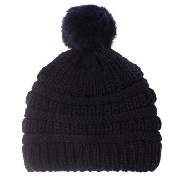 Toddler Baby Boys Girls Knitted Cap Beaniess Pompom Elastics Turban Winter Warm Hat Plain Kids Hats Stocking Cap Kids Winter Boy Hats Toddler Boys Hat Boy Knot Hat Kids Hats Winter Plain