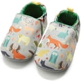 thumbnail image 1 of Toddler Baby Boys Girls Shoes Non Skid Slipper Sneaker Moccasins Infant First Walker House Walking Crib Shoes(6-24 Months), 1 of 5