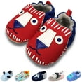 thumbnail image 1 of Toddler Baby Boys Girls Shoes Non Skid Slipper Sneaker Moccasins Infant First Walker House Walking Crib Shoes(6-24 Months), 1 of 7