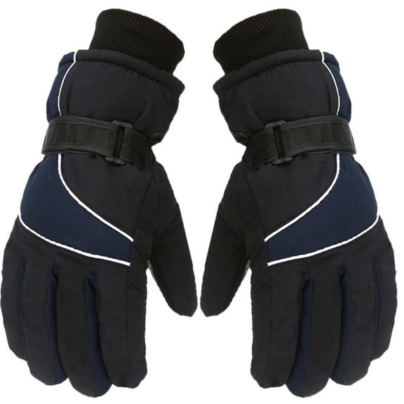 Toddler Baby Boys Girls Ski Gloves Winter Snow Gloves Windproof Warm Mittens Snowboarding Gloves Lined Winter Snow Gloves for Teens