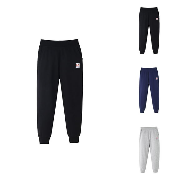 Toddler Baby Boys Girls Solid Loose Trousers Pants Sport Pants Children's Pure Sanitary Pants Loose And Warm Ankle Length Pants Sports Pants