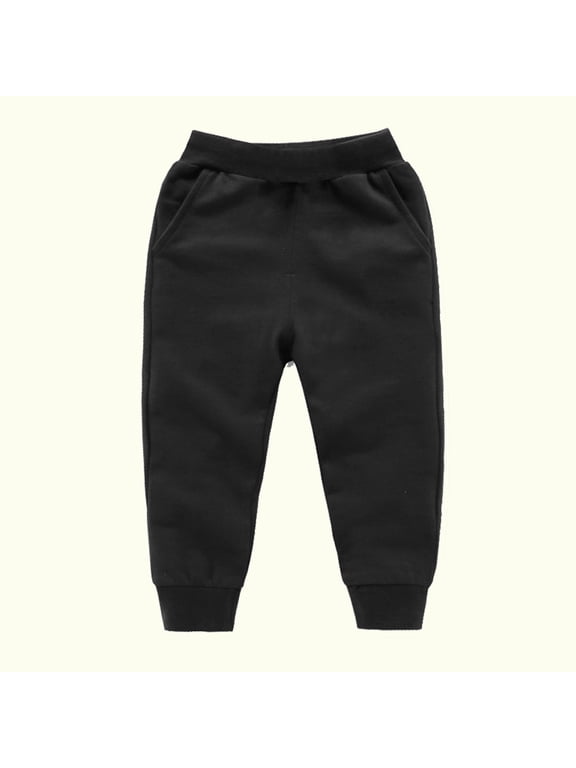 Toddler Baby Boys Girls Sweatpants Kids Sport Jogger Casual Candy Color Solid Color Leggings Casual Kids Sports Pants Long Pants 12-18 Months