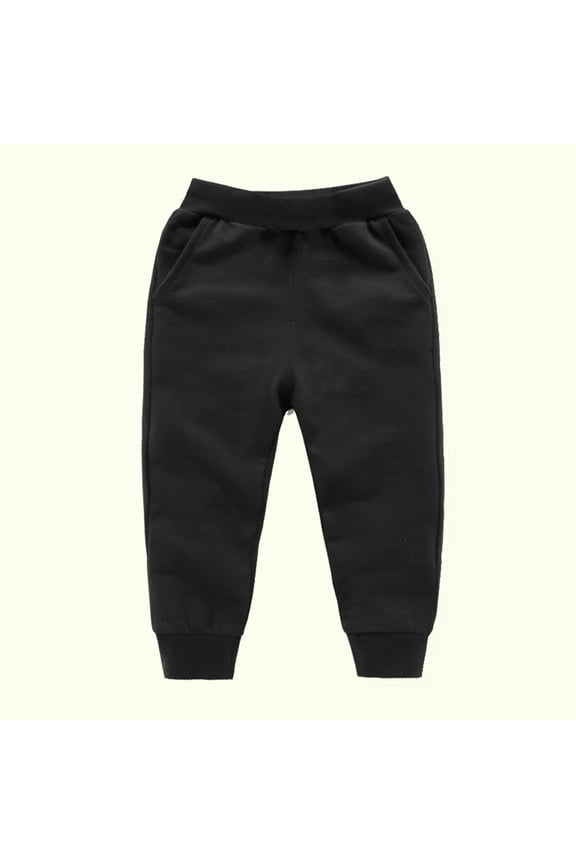 Toddler Baby Boys Girls Sweatpants Kids Sport Jogger Casual Candy Color Solid Color Leggings Casual Kids Sports Pants Long Pants 3-4 Years