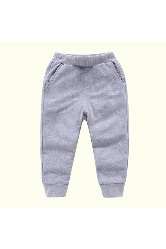 Toddler Baby Boys Girls Sweatpants Kids Sport Jogger Casual Candy Color Solid Color Leggings Casual Kids Sports Pants Long Pants 6-7 Years