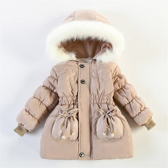 Toddler Baby Boys Girls Winter Coat,Baby Boys Puffer Coat Cute Jackets Thicken Windproof Zipper Warm Outwear For Baby Winter Warm Outwear Jacket Coat Baby Boy Clothes 18-24 Months