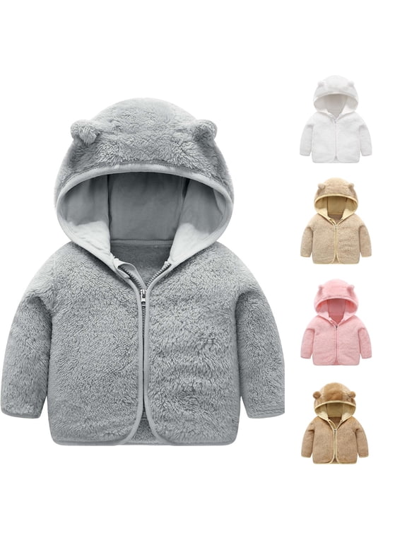 Toddler Baby Boys Girls Winter Windproof Hooded Coat Jacket Warm Outerwear Girls Walls Coat Girls Trench Coat All Weather Outerwear Toddlers Coats Long Jackets Girls Winter Coats for Girls Size 6