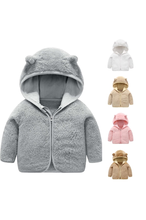 Toddler Baby Boys Girls Winter Windproof Hooded Coat Jacket Warm Outerwear Girls Walls Coat Girls Trench Coat All Weather Outerwear Toddlers Coats Long Jackets Girls Winter Coats for Girls Size 6