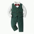 thumbnail image 1 of Toddler Baby Boys Outfits Spring Fall Long Sleeve 6 12 18 24 Months 2T 3T 2PCS, 1 of 4