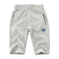 thumbnail image 1 of Toddler Baby Boys Pants Children's Sweatpants Capri Marine Animal Pattern Waist Elastic Clothes Pants for Boys Size 5-6T, 1 of 8