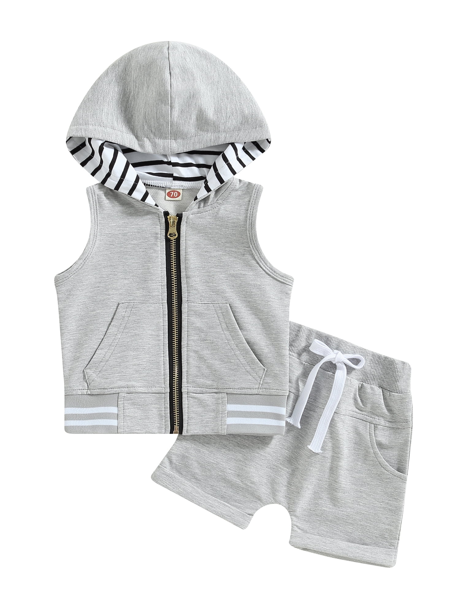 Baby hoodie vest 2025