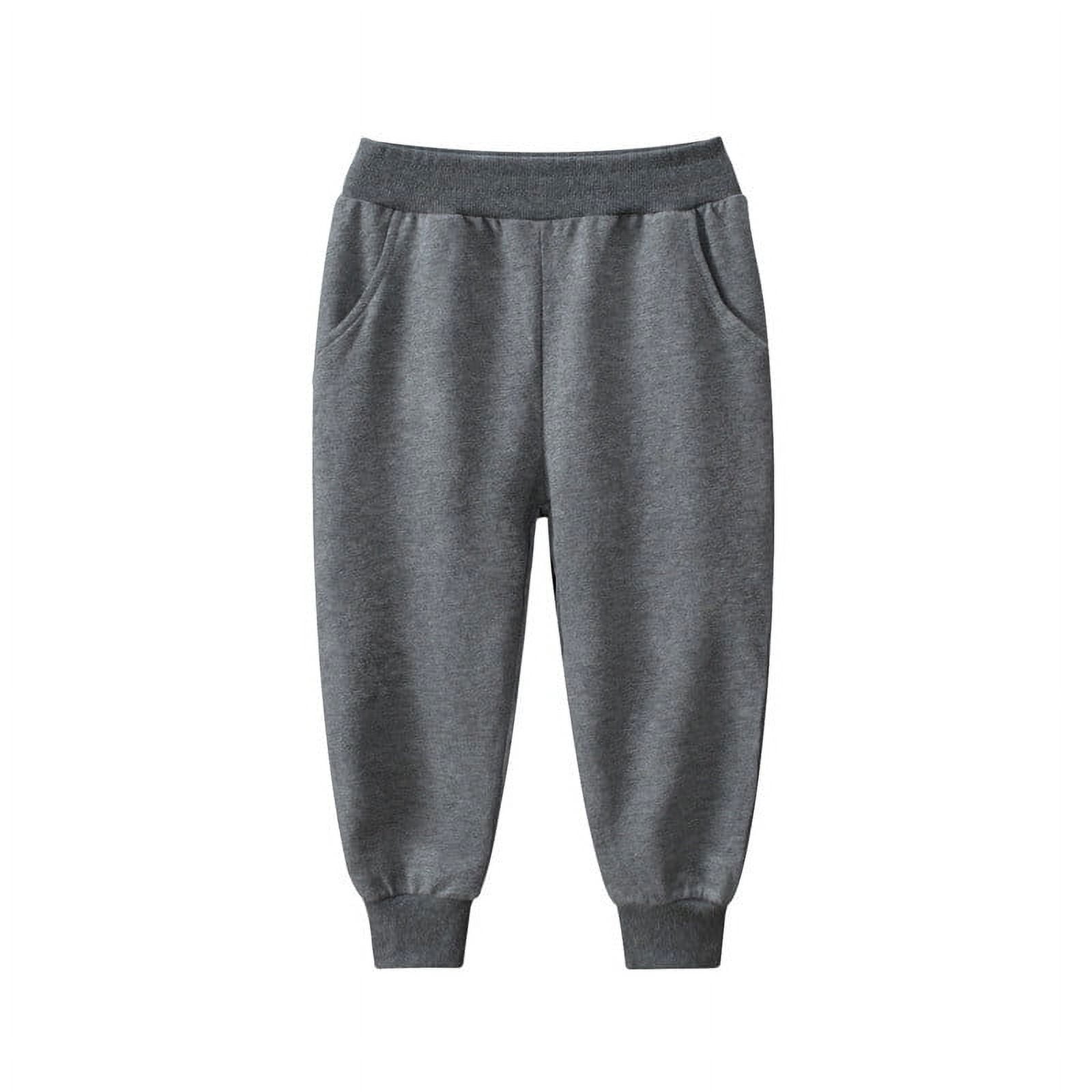 Toddler Baby Boys Sweatpants Kids Sport Jogger Casual Solid Color Trousers Sweatpants Casual Kids Sports Pants Long Pants 8-9 Years