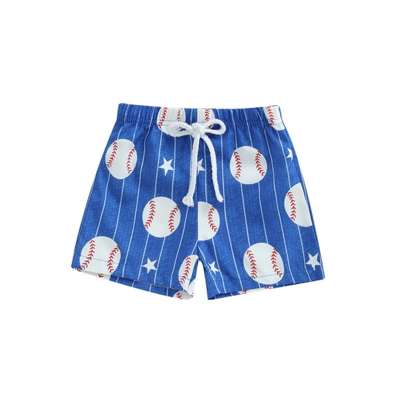 Toddler Baby Boys Western Shorts Beachwear Summer Cow Print Swim Trunk Swimsuit Beach Board Shorts Swim Trunks