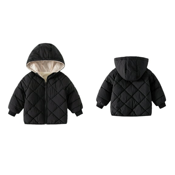 Toddler Baby Boys Winter Coat,Baby Girls Puffer Coat Hooded Jacket Lightweight Puffer Jacket for Baby Toddler Winter Warm Outwear Jacket Coat Baby Boy Clothes