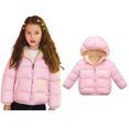 thumbnail image 1 of Toddler Baby Boys Winter Coat,Little Boys Girls Puffer Coat Hooded Jacket Zipper Windproof Jacket Outwear for Toddler Baby Girls Toddler Winter Jacket Winter Baby Girl Clothes, 1 of 4